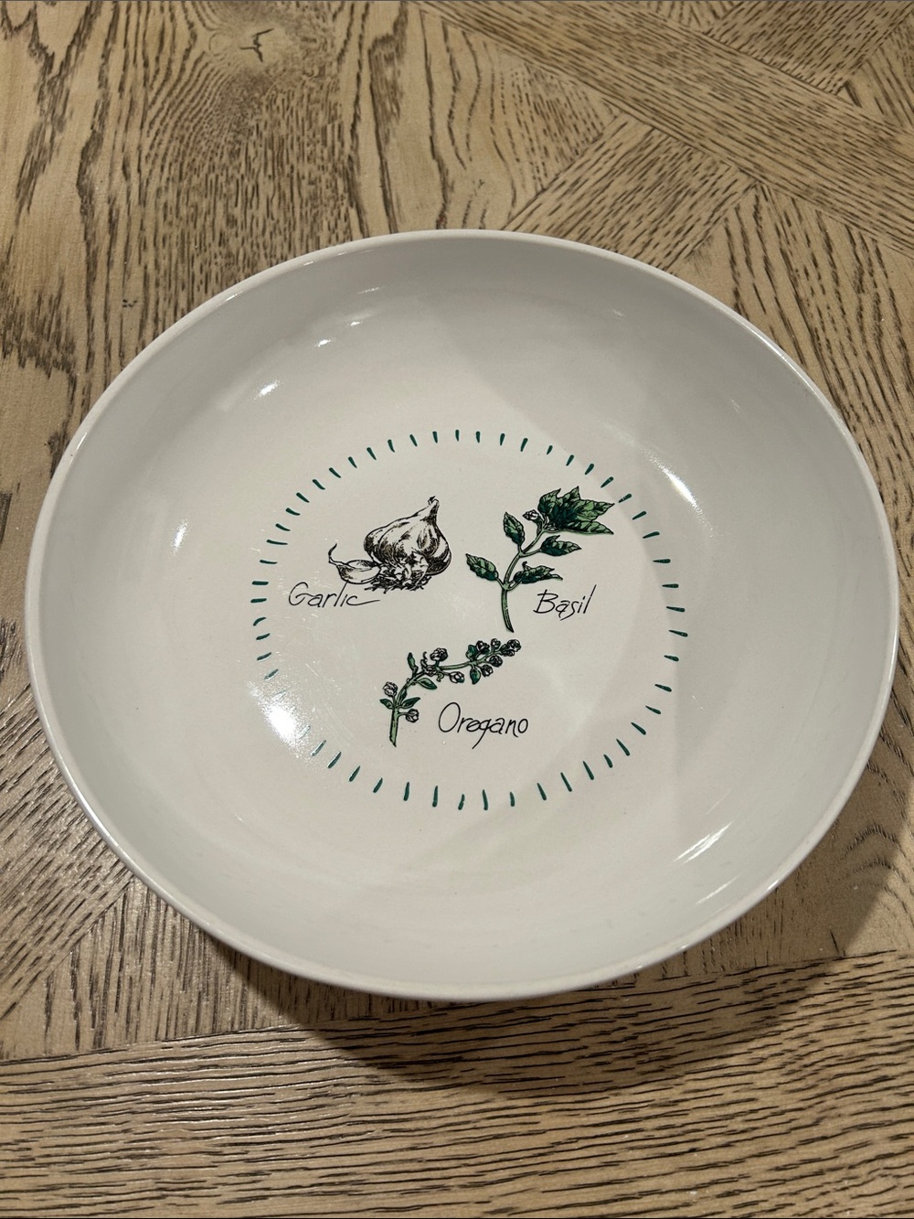 Vintage Taste of Ragu Ceramic Serving Bowl